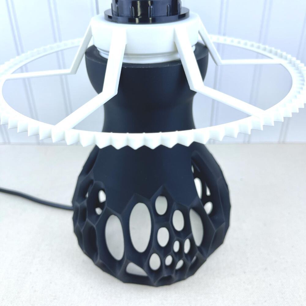 Unique Geometric Table Lamp, Virus Table Lamp, Desk Lamp and Shade, Bedside Lamp - Picture 5 of 10
